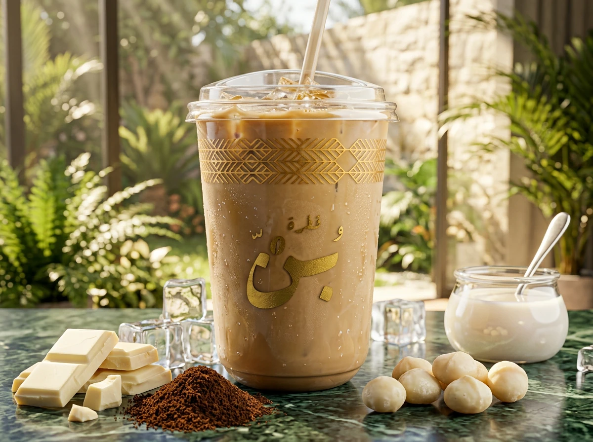 ايس شيكن وايت موكا