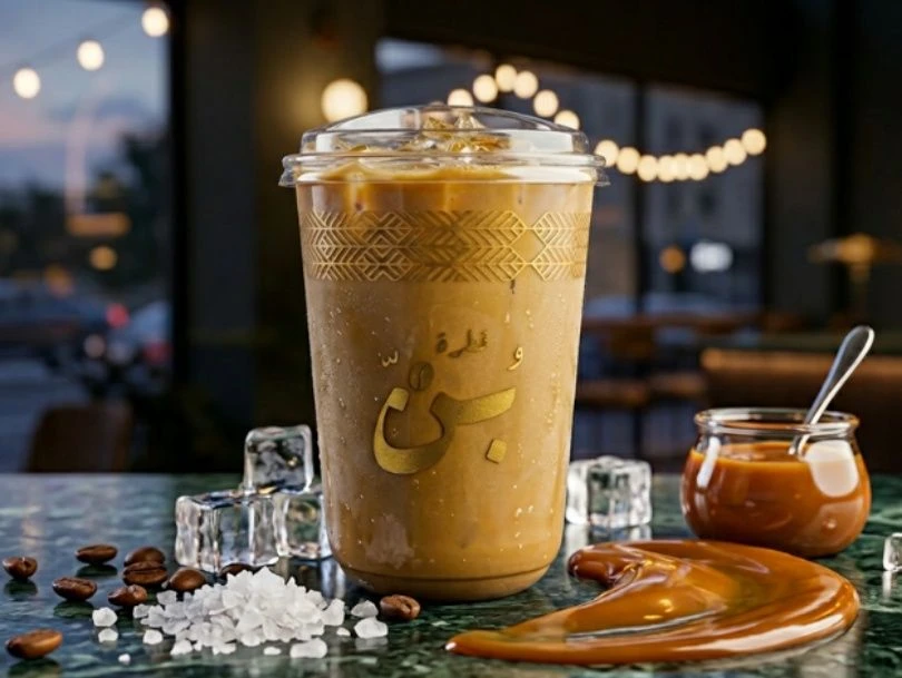 لاتيه كراميل مملح